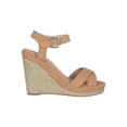 thumbnail image 2 of Women Crisscross Open Toe Espadrille Platform Wedge Sandal 18557, 2 of 6