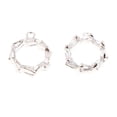 thumbnail image 1 of 2 paquetes de hermosos aretes colgantes para joyas para mujeres y niñas 14x11x2mm Zulema Pendiente caída cuelga, 1 of 8