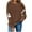 Brown, variant on Busydd Plus Size Halloween Sweatshirts for Women Casual Long Sleeve Women's Sweatshirts Fashion Graphic Crewneck Sweatshirt Loose Oversized Fall Sweatshirts for Women 3XL
