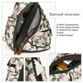 thumbnail image 6 of KL928 Embroidery Sling Bag for Women Men Sling Backpack Small Crossbody Shoulder Bag, 6 of 7