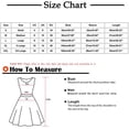 thumbnail image 3 of Blusa con volantes con estampado casual de verano Dress HUOGUO para mujer, 3 of 5