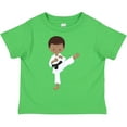 thumbnail image 3 of Inktastic African American Boy, Karate Boy, Black Belt, Kata Boys Toddler T-Shirt, 3 of 5
