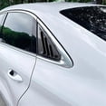thumbnail image 5 of Car Rear Window Shutter Cover Trim Window Louver Side Vent Trim for A3 8Y Sedan 2021-2024 Carbon Fiber, 5 of 5