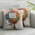 thumbnail image 3 of GOSMITH  Mental Health Pillow Cover, Counseling Office Decor, Anxiety Relief Pillow Cover, Mental Health Gifts, Therapy Office Decor, School Counselor Supplies, 3 of 5