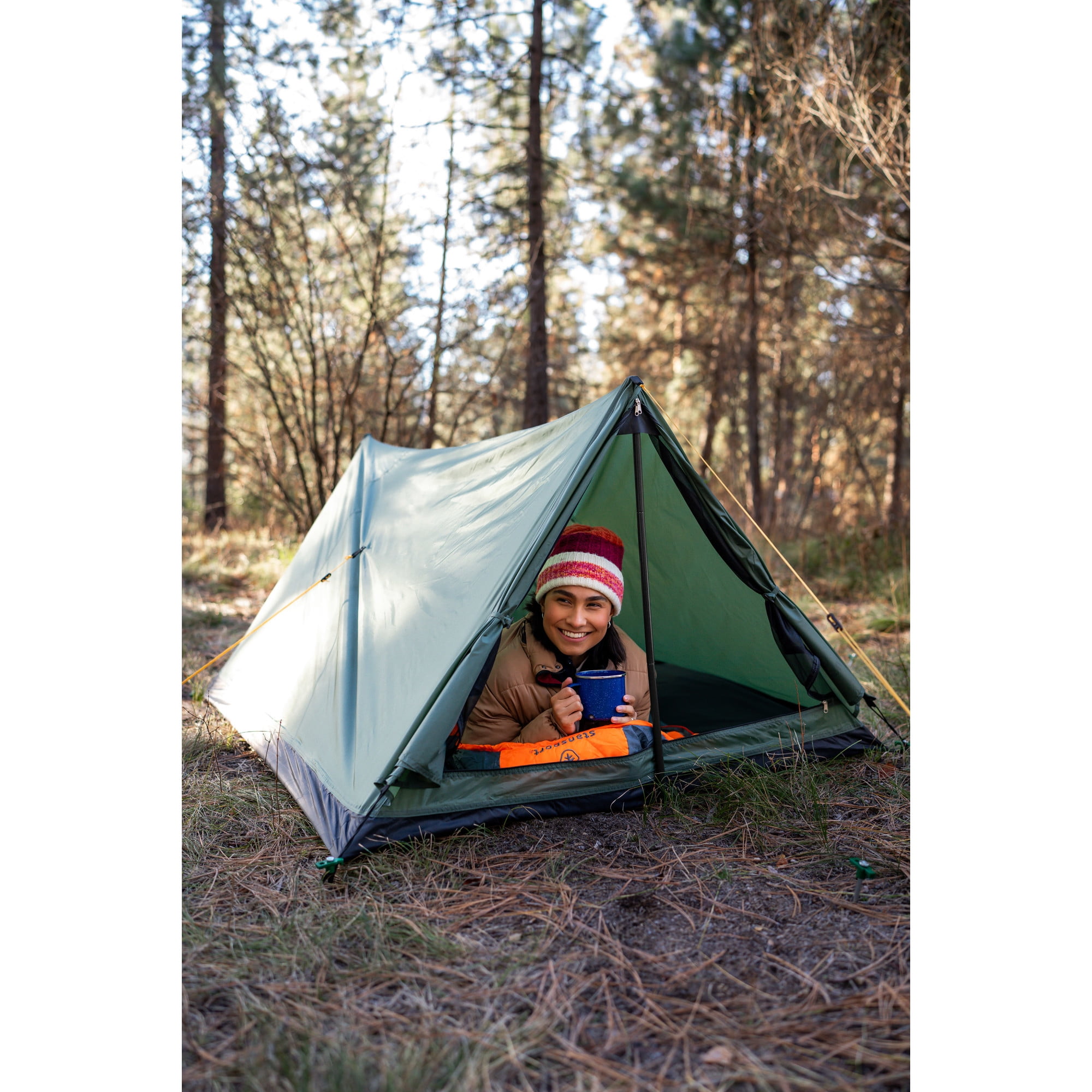 Stansport Eagle Backpacking Tent - Forest Green