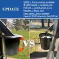 thumbnail image 3 of Upgraded Grease Bucket with Lid & 12PCS Liners, Grease Catcher for Smoker Drip Bucket, Compatible with Traeger, Pit Boss, Z Grills, Recteq and More - Grease Bucket for Pellet Grill, 3 of 12
