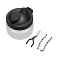 thumbnail image 3 of MLINS Spray Out Pot Mop Airbrush Cleaning Pot Airbrush Kit 13.5x13cm, 3 of 8