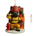 thumbnail image 2 of Bpyeka Firefighter Ornament Collection 2025,Hanging Ornaments,Fall Decor, 2 of 5