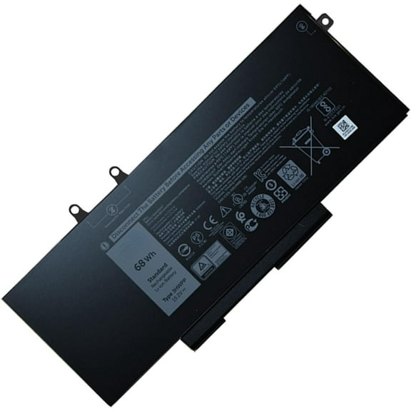 DELL 3HWPP Battery for Dell Latitude 5401 5410 5411 5501 5510 5511 Precision 3541 3551 Inspiron 7706 2-in-1 Inspiron 7500 2-in-1 Inspiron 7506 2-in-1 Black 03HWPP 10X1J N2NLL 1VY7F 451-BCMN 15.2V
