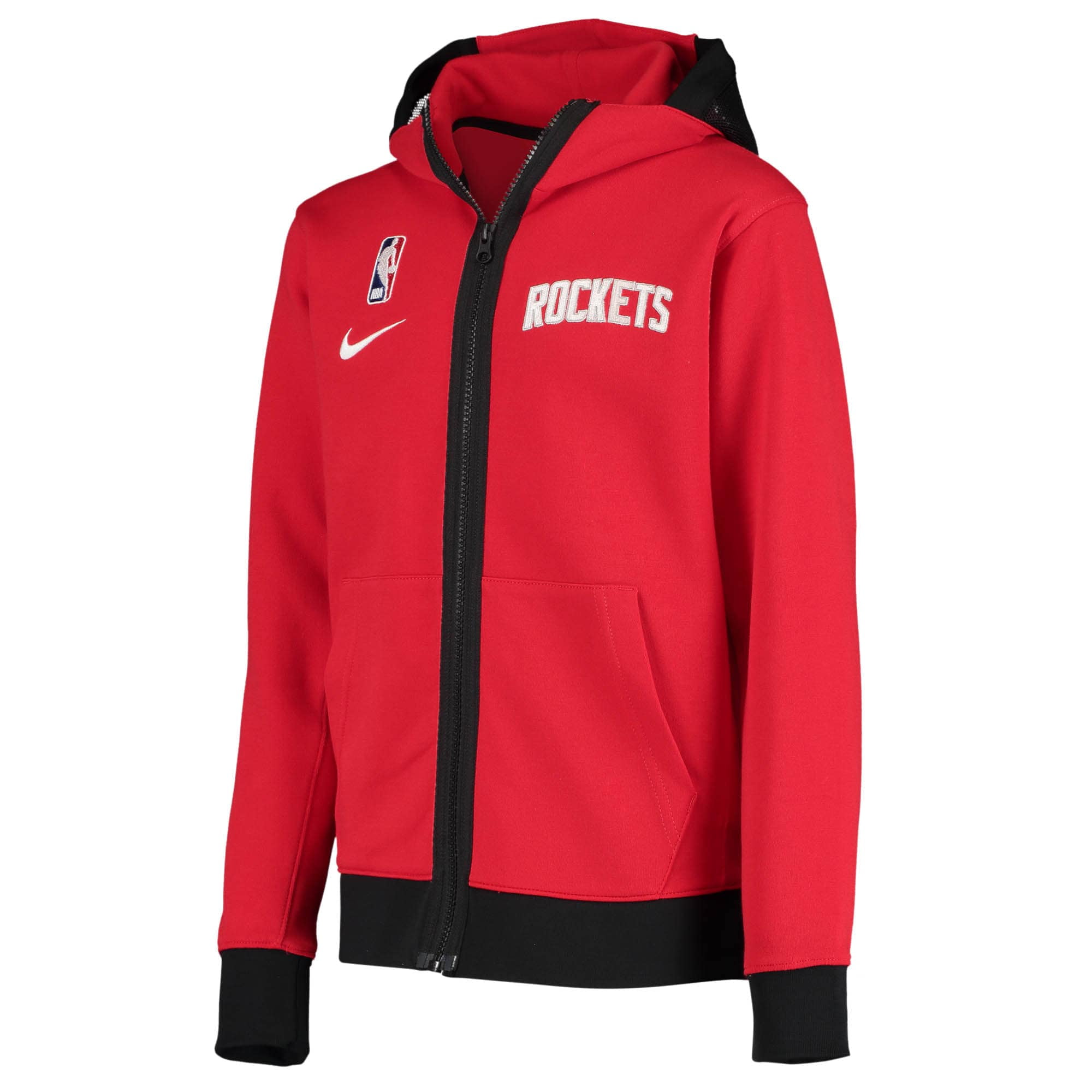 Houston Rockets Nike Thermaflex Showtime Full Zip Hoodie - Youth