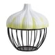 thumbnail image 2 of Cesta para almacenar ajos, soporte multiusos para servir alimentos, cesta ligera para frutas Amarillo, 2 of 9