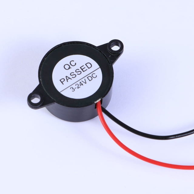 unbranded 2Ud Buzzer Eléctrico Negro Con Componentes Integrados Y Bajo Consumo Para