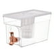 thumbnail image 1 of Dispensador de bebidas con grifo Dispensador de bebidas de frutas Contenedor de bebidas Limonada Blanco, 1 of 9