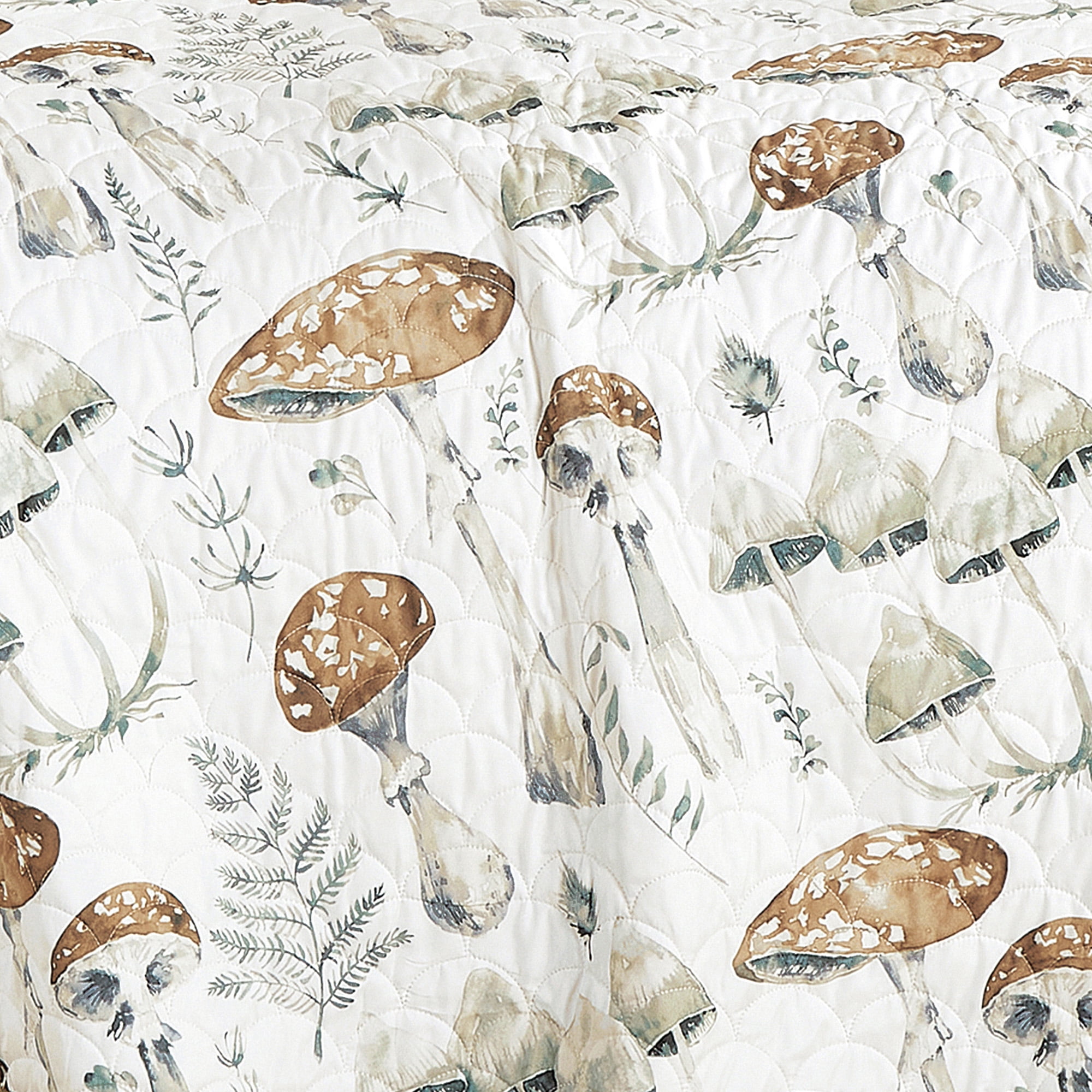 Evjk 3-Piece Decorative Lightweight Bedspread Set – Soft, Microfiber with Classic Print, Queen