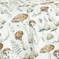 thumbnail image 4 of 3-Piece Teenie Taupe Mushroom Bedspread Set Queen Size Reversible Brown Quilt, 4 of 4