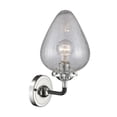thumbnail image 3 of Innovations Lighting 284-1W Geneseo Geneseo 1 Light 12" Tall Bathroom Sconce - Black, 3 of 5