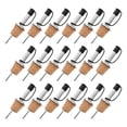 thumbnail image 1 of 16 piezas de vertedor de vino vertedor de corcho para botellas de licor Afortunado Sencillez, 1 of 5