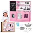 thumbnail image 5 of Kids House Cocina Urban Pink Kitchen: Encantadora Cocina de Juguete de Madera para Niñas, Fomenta la Creatividad y el Aprendizaje a Través del Juego Imaginativo, 5 of 5