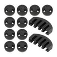 thumbnail image 3 of mmirethe Ensemble de Violon en Caoutchouc Pratique Silencieux Remplacement Corde Griffe Silencieuse 2 Accessoires Pcs, 3 of 5