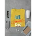 thumbnail image 3 of All American Dad 4Th July T-Shirt Men -Image by Shutterstock, Male XX-Large, 3 of 4