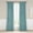Aqua Mist, variant on Half Price Drapes Signature Warm Off White Extra Wide Velvet Blackout Curtains (1 Panel),100W X 120L