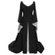 thumbnail image 1 of Disfraces renacentistas medievales para Halloween, vestido de princesa de manga acampanada para mujer, vestido de baile gótico de palacio Retro ajustado para Halloween, 1 of 5