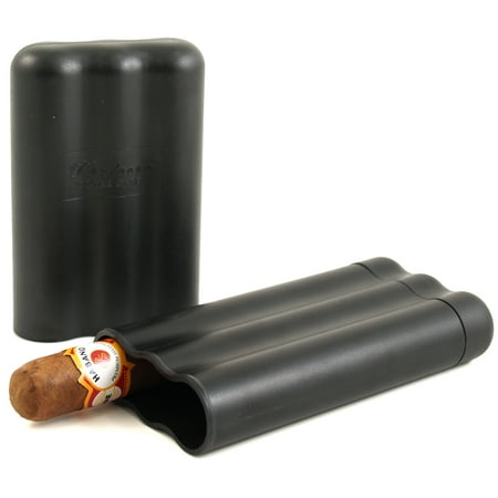 Perfecto Three Finger Crushproof Travel Cigar Humidor