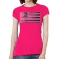 thumbnail image 1 of Camiseta de manga corta Design Shirts Womens Galaxy EE. UU. Rosa caliente Medio, 1 of 1