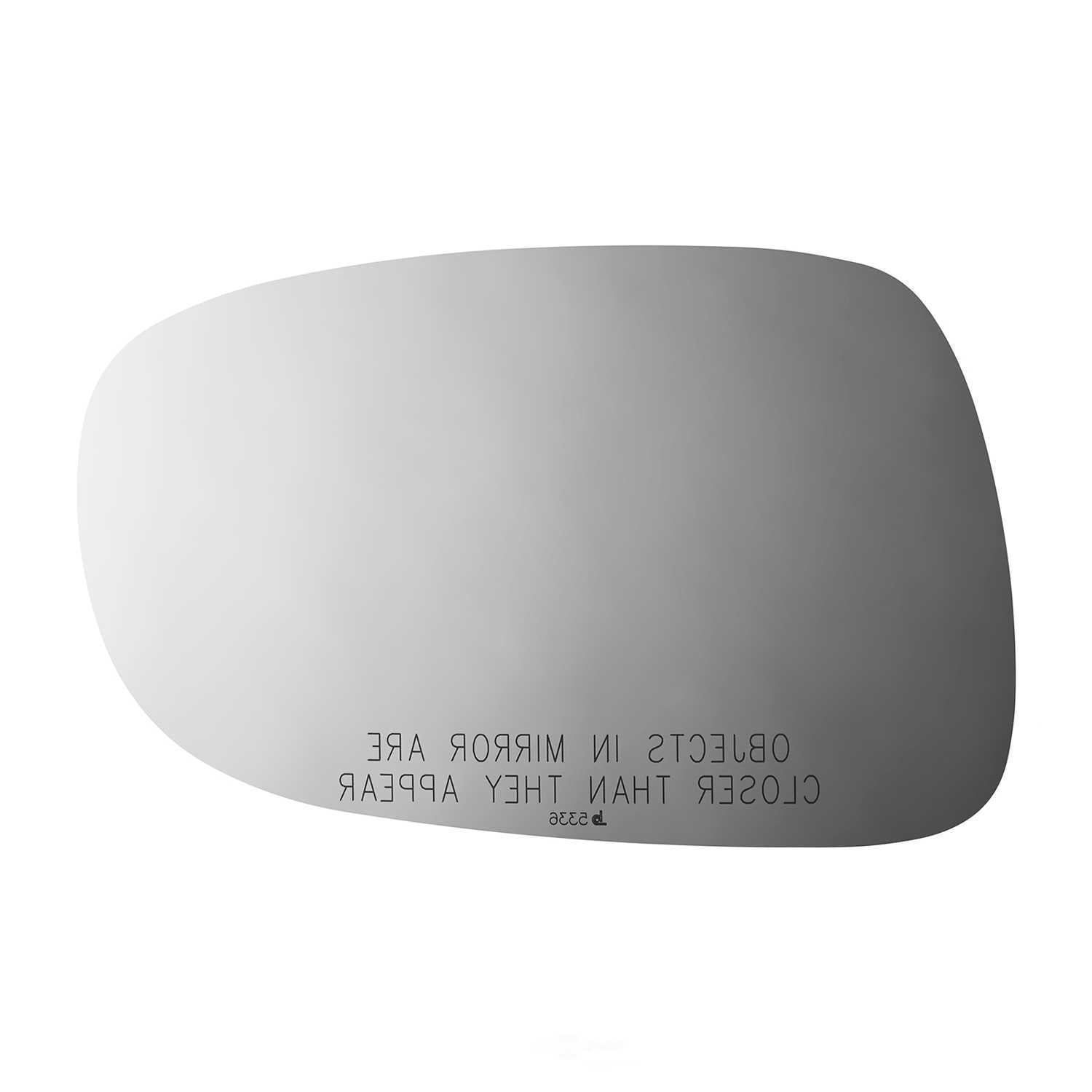 Burco Side View Mirror Replacement Glass - Clear Glass - 5336