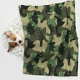 thumbnail image 6 of Rocae Camouflage Dinosaur for Pet Blanket Dog Blanket Cat Blanket Soft Sleep for Small Medium Pet-Medium, 6 of 8