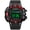 Red, variant on Men's LED Digital Military Sport Watch, 50M Waterproof Shock Resistant Quartz Wristwatch, Multi-Function Stopwatch Alarm Date Backlight for Outdoor Swimming Gifts, Black