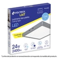 thumbnail image 2 of Luminario Plafón Cuadrado 18w 6500k Led Volteck Volteck PLA-220L, 2 of 2