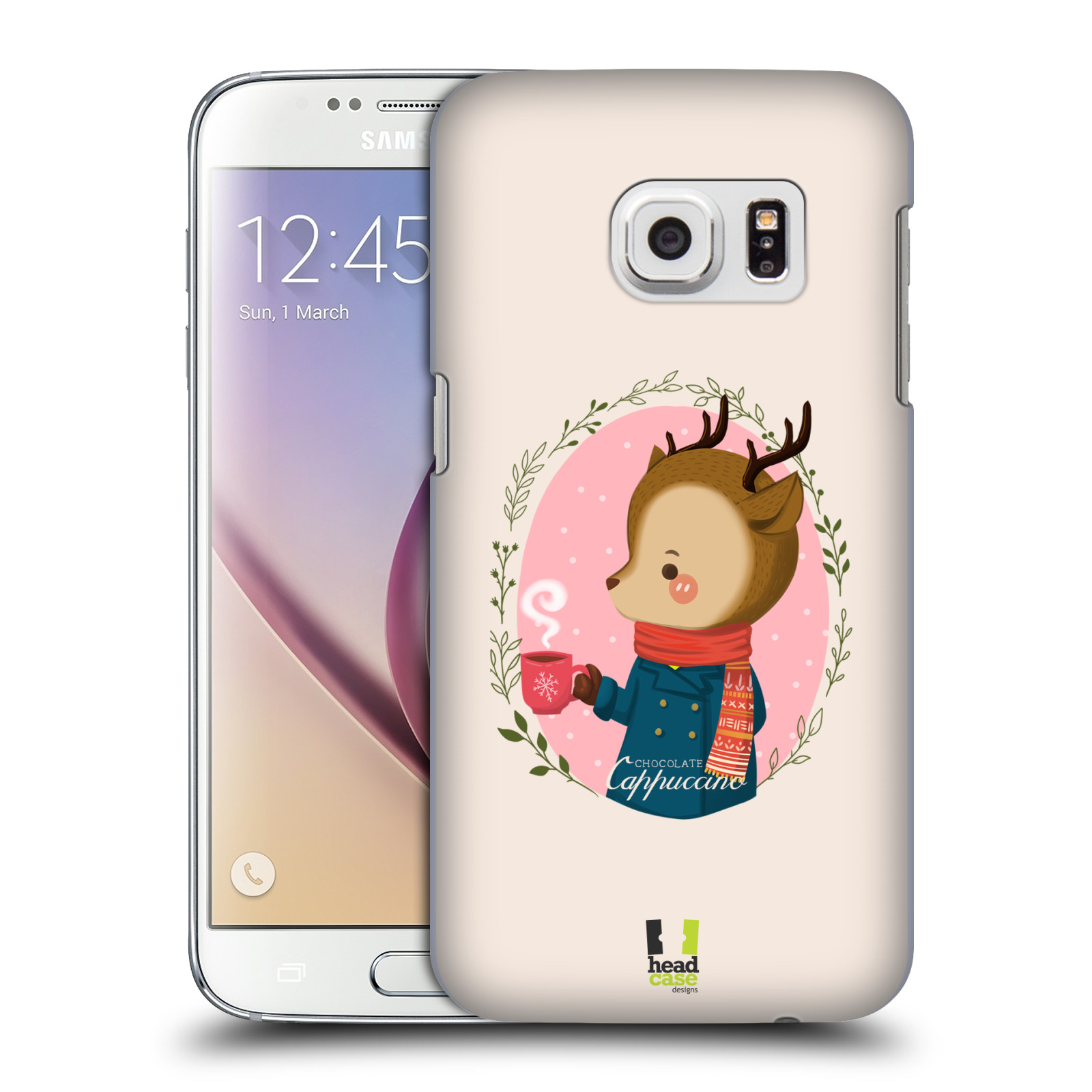 HEAD CASE DESIGNS WARMTH OF WINTER HARD BACK CASE FOR SAMSUNG PHONES 1