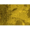 thumbnail image 1 of Ahgly Company Machine Washable Indoor Rectangle Oriental Yellow Industrial Area Rugs, 6' x 9', 1 of 4