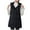 Black, variant on 50% Off Clear! Viikei Winter Coats for Women Fashion Women Pocket Coat Long Jacket Winter Sleeveless Down Cotton Waistcoat
