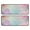 Soft Floral Watercolor, variant on Kitchen Rugs Sets Of 2,Rainbow Tie Dye Ink Pattern Anti Fatigue Kitchen Mat Rugs Non Slip Washable,Decorative Kitchen Floor Mats for Kitchen,Sink,Laundry,17"x47"+17"x47"