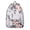 Grey, variant on Floral Print Bookbag for School College and Work, Large Capacity Backpack with Laptop Compartment, Durable Everyday Bookbag for Commuting and Travel, Sunflower Flowers Design Unisex Gift