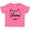 Hot Pink, variant on Inktastic World's Best Nana Girls Baby T-Shirt