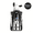 Black Pacha Dog 600ml, variant on Cute 3D Character Insulated Water Bottle, 600ml Stainless Steel Tumbler with Straw, Strap & Figurine Lid