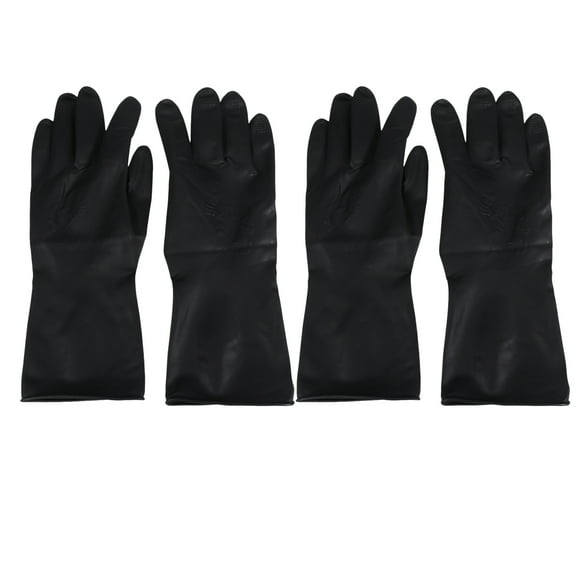 2 Pairs Hair Dye Glove Washable Gloves Non-Slip Gloves Hairdresser Gloves Barber Gloves