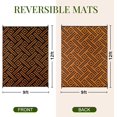 thumbnail image 2 of Outdoor Rug Outdoor Plastic Straw Rug for Patio Reversible Out Door Carpet for Camping Deck Rv x Area Carpet Balcony Porch Backyard and, 2 of 7