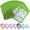 Green, variant on 100 pcs Red Smell Proof Mylar Holographic Bags, Clear Resealable Odor Proof Foil Pouch Zipper Bags for Food Storage, Jewelry, Lash Packaging, Small Business 2.4x3.9 Inch