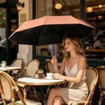 thumbnail image 4 of UPF50+ Mini Folding Umbrella Compact Travel Sun Umbrella, Waterproof Windproof Pocket Umbrella With UV Protection For Rainy And Sunny Weather Outdoors, 4 of 6