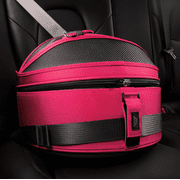 Sleepypod Mobile Pet Bed — Multi-use Travel Pet Bed, Crash-Tested Car Seat, Carrier for Dogs and Cats up to 15 Pounds (Blossom Pink)
