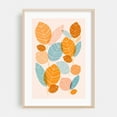 thumbnail image 2 of Colorful Leaf Abstract - Painting Botanical Autumn Minimalist Floral Geometric Pastel Modern Art Unframed Wall Art Print 8 x 12 inches, 2 of 60