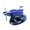 Blue, variant on Sophisticated Car Fragrances Systems Vehicle Scented Freshener with Strong Suction Cup Base for Odour Elimination