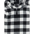 thumbnail image 3 of Wonder Nation Toddler Boys' Flannel Hoodie, 3 of 4