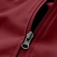 thumbnail image 6 of Jackets for Men Hoodless Casual Bomber Jacket Outwear Long Sleeve Loose Sports Cargo Outdoor Windproof Coat Fashion Casual Coats, 6 of 8