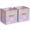 Rainbow Sparkle, variant on Sorbus 11" Foldable Fabric Storage Cube Bin, Rainbow Sparkle (2 pack)