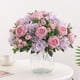 thumbnail image 1 of Ramo de flores artificiales de seda | Arreglo de rosas y peonías para decoración del hogar, centro de mesa para bodas, decoración de mesas, relleno de jarrones y decoración de fiestas, 1 of 7